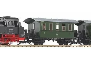 Green electric train set